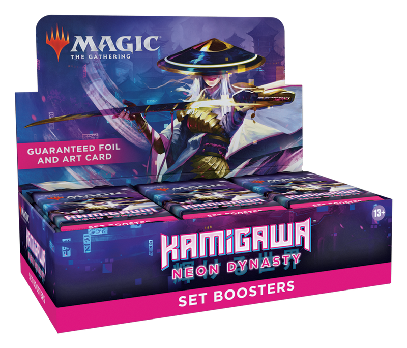 kamigawa neon destiny collector booster box Dynasty Set Style:Card w/Basic Lanyard AI Free with ninjas and samurai A friend of mine