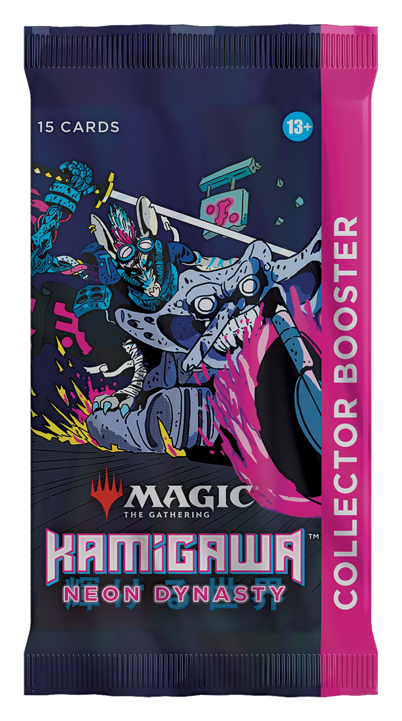 kamigawa neon dynasty japanese collector booster box Kamigawa Neon Dynasty - Set Booster Box - MTG