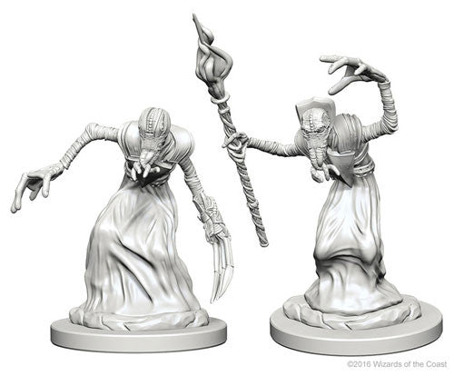 Unpainted D&D Miniature: Mind Flayers