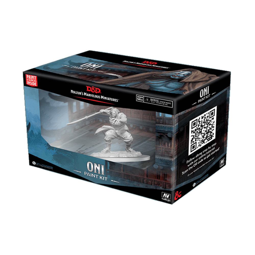 Unpainted D&D Miniature: Oni Paint Night Kit