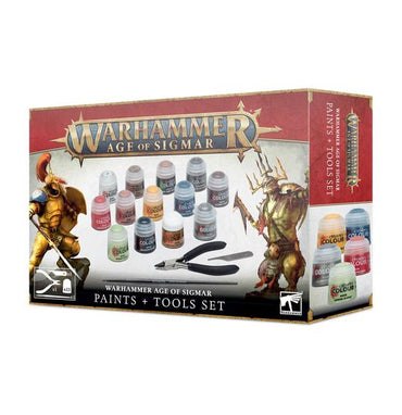 Warhammer Age of Sigmar: Paints and Tools Set