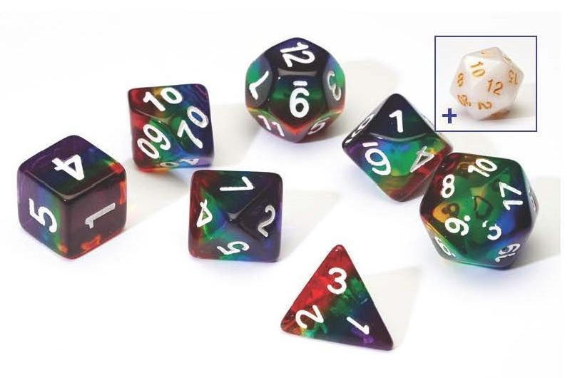 Sirius Polyhedral Dice Set 7ct with bonus D20