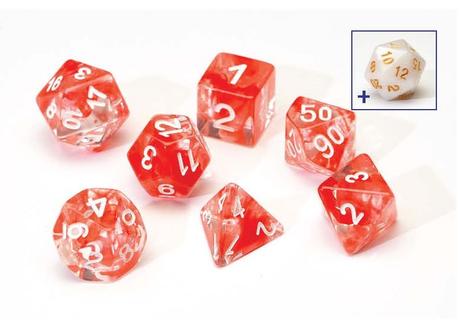 Sirius Polyhedral Dice Set 7ct with bonus D20