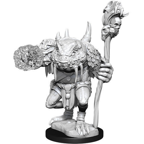 Unpainted D&D Miniature: Green Slaad