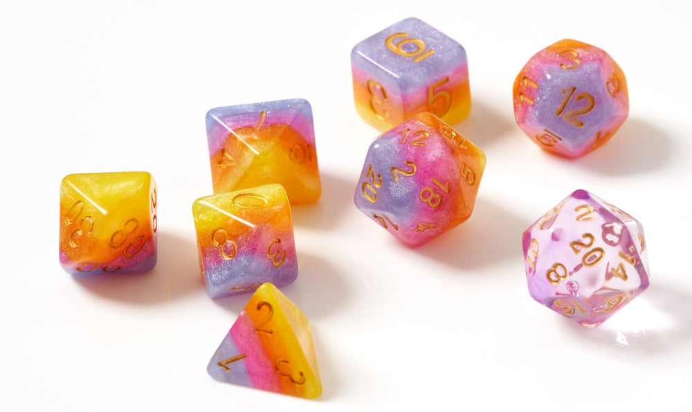 Sirius Polyhedral Dice Set 7ct with bonus D20