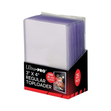 Ultra Pro Top Loader Regular 3" x 4" Pack of 25 (With Sleeves)