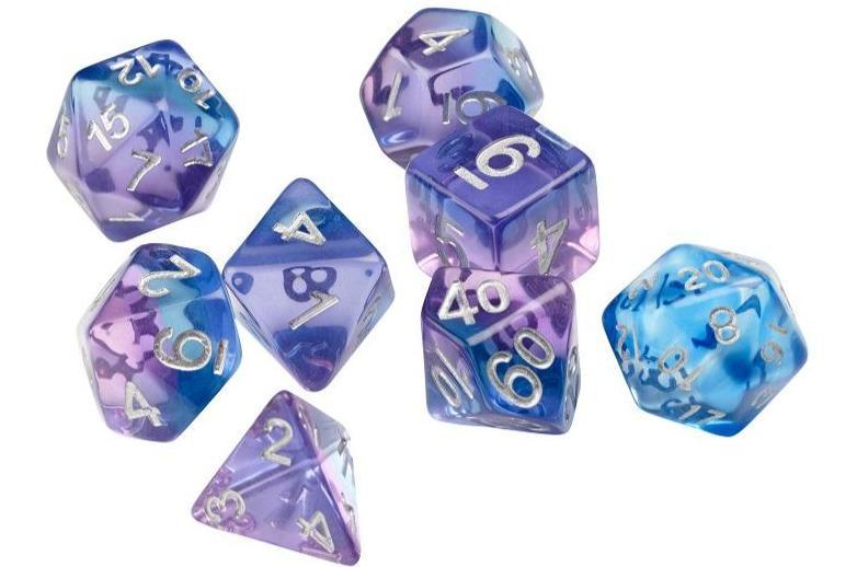 Sirius Polyhedral Dice Set 7ct with bonus D20