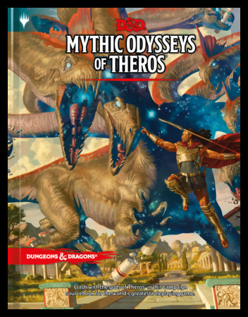 Mythic Odysseys of Theros Book [D&D]
