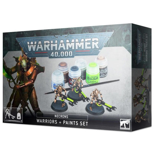 Warhammer 40k: Necrons Warriors and Paint Set