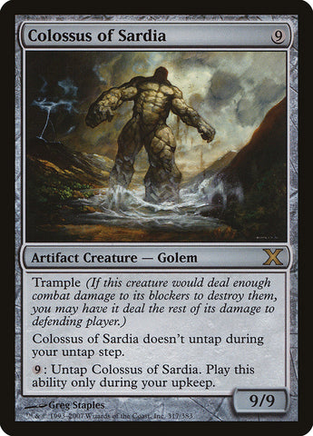 Colossus of Sardia [Tenth Edition]