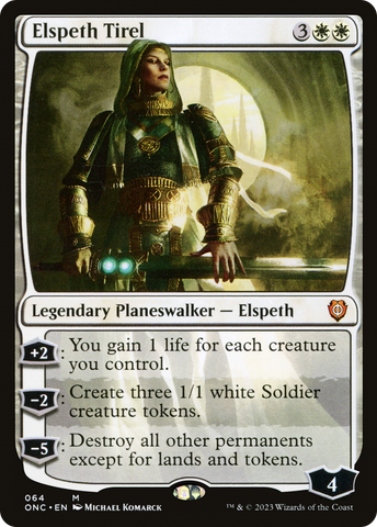 Elspeth Tirel [Phyrexia: All Will Be One Commander]