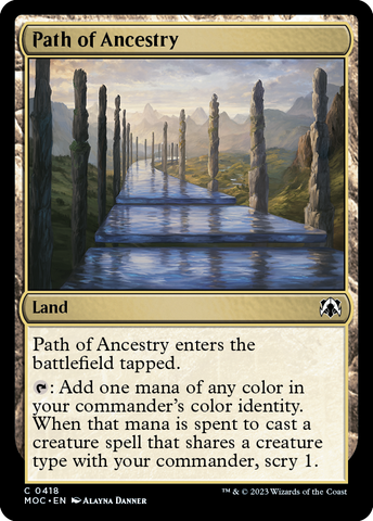 Path of Ancestry [March of the Machine Commander]
