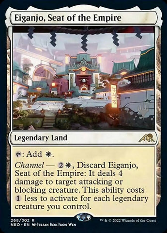Eiganjo, Seat of the Empire (Promo Pack) [Kamigawa: Neon Dynasty Promos]