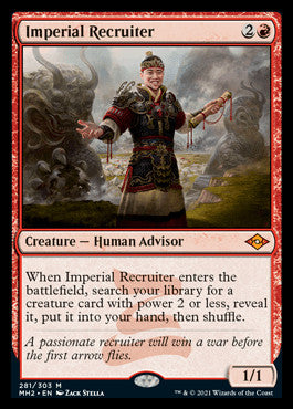 Imperial Recruiter (Foil Etched) [Modern Horizons 2]