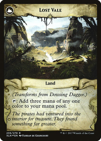 Dowsing Dagger // Lost Vale [Ixalan Prerelease Promos]