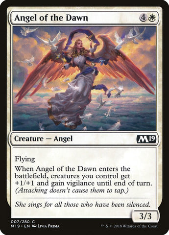 Angel of the Dawn [Core Set 2019]