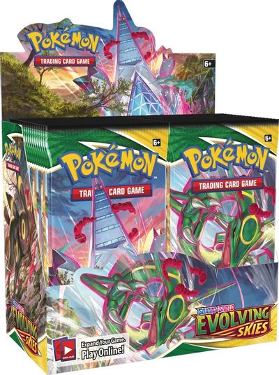 Evolving Skies Booster Display