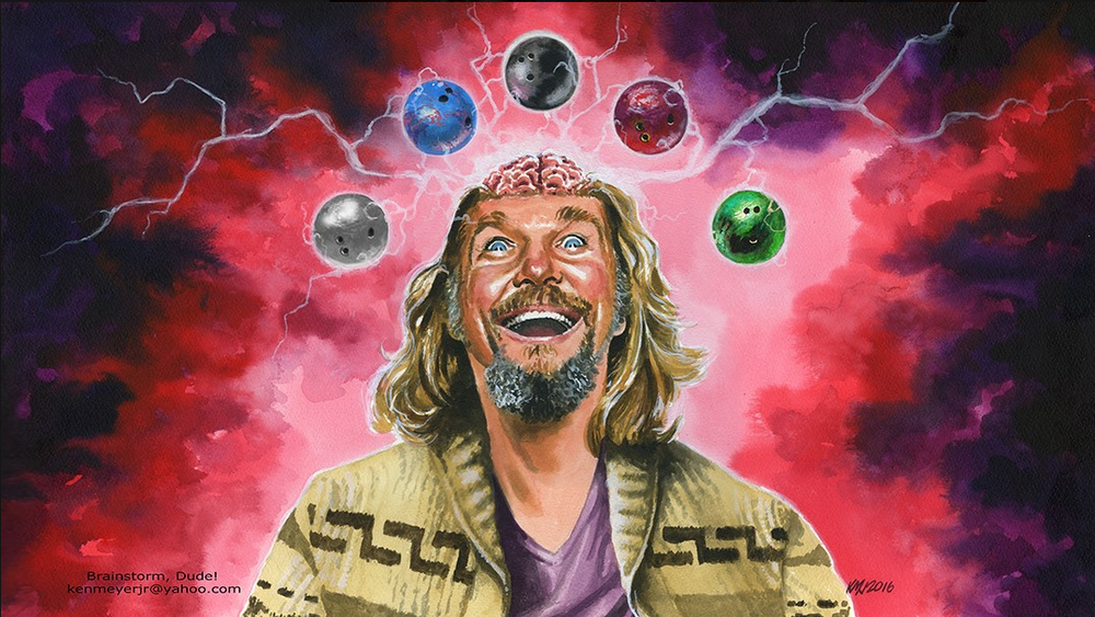 Brainstorm, Dude Playmat