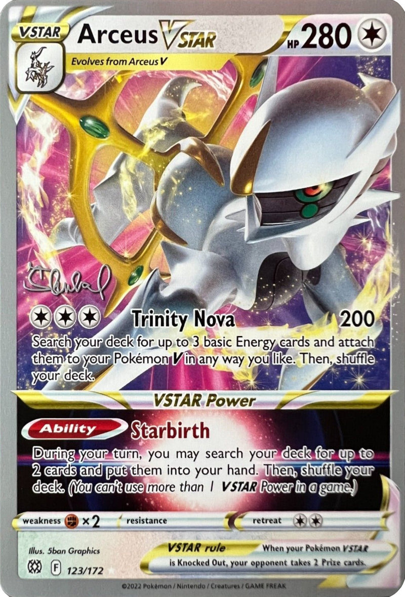 Arceus VSTAR (123/172) (ADP - Ondrej Skubal) [World Championships 2022