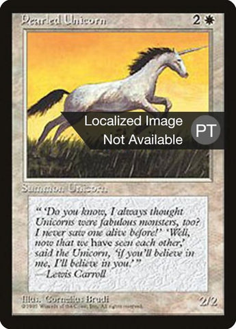 Pearled Unicorn [Fourth Edition (Foreign Black Border)]