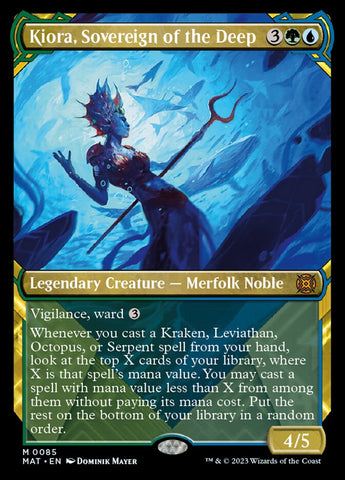 Kiora, Sovereign of the Deep (Showcase) [March of the Machine: The Aftermath]