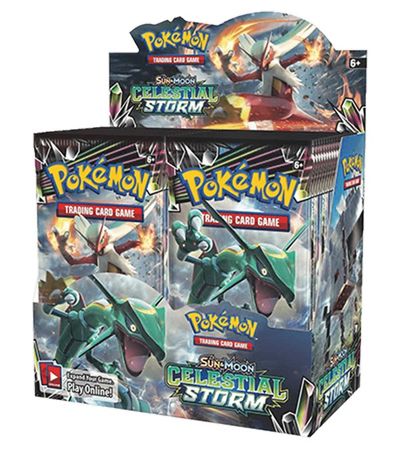 Celestial Storm Booster Display