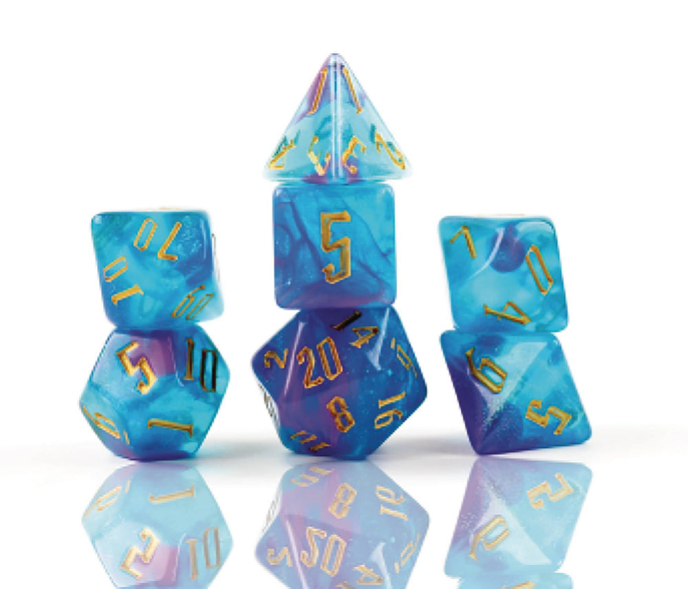 Sirius Polyhedral Dice Set 7ct with bonus D20