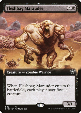 Fleshbag Marauder (Extended Art) [Commander Legends]