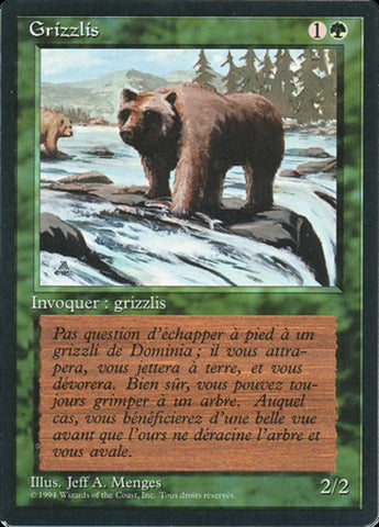 Grizzly Bears [Foreign Black Border]