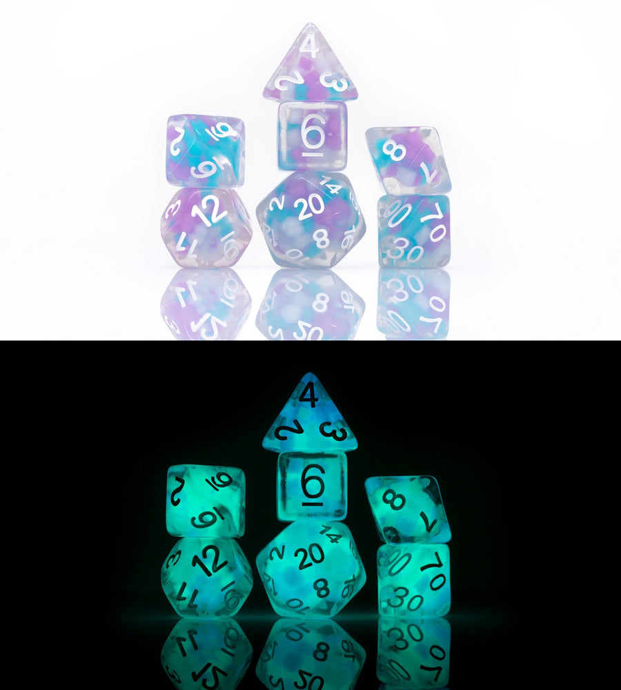 Sirius Polyhedral Dice Set 7ct with bonus D20