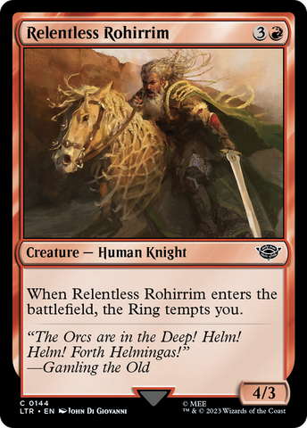 Relentless Rohirrim [The Lord of the Rings: Tales of Middle-Earth]