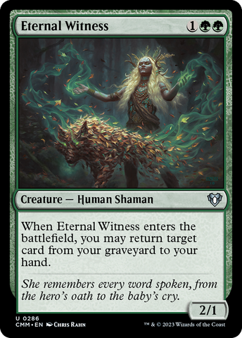 Eternal Witness [Commander Masters]