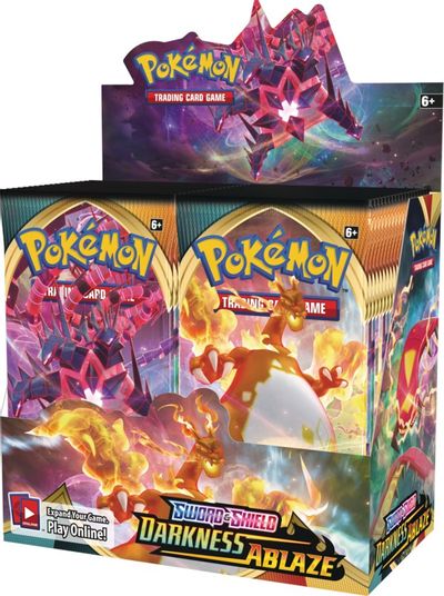 Darkness Ablaze Booster Display