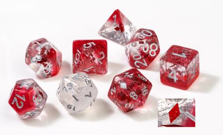 Sirius Polyhedral Dice Set 7ct with bonus D20