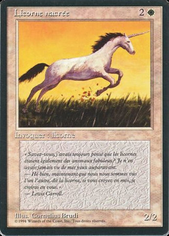 Pearled Unicorn [Foreign Black Border]