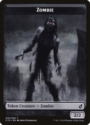 Zombie Token (010/029) [Commander 2019 Tokens]