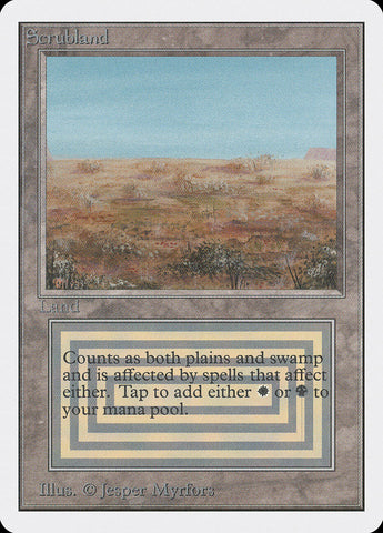 Scrubland [Unlimited Edition]