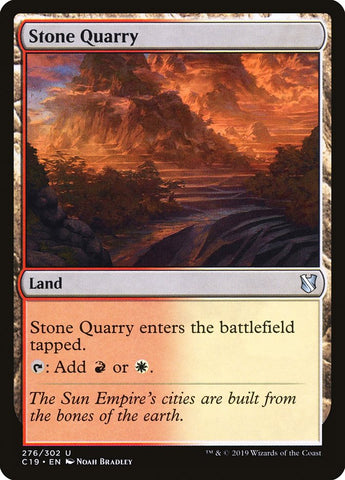 Stone Quarry [Commander 2019]