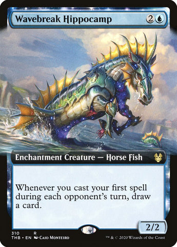 Wavebreak Hippocamp (Extended Art) [Theros Beyond Death]