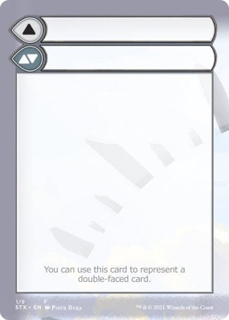 Helper Card (1/9) [Strixhaven: School of Mages Tokens]