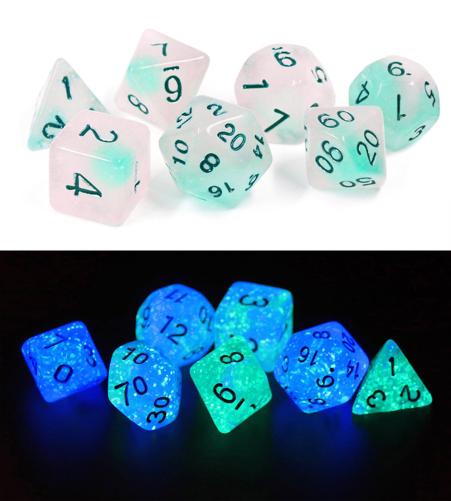 Sirius Polyhedral Dice Set 7ct with bonus D20