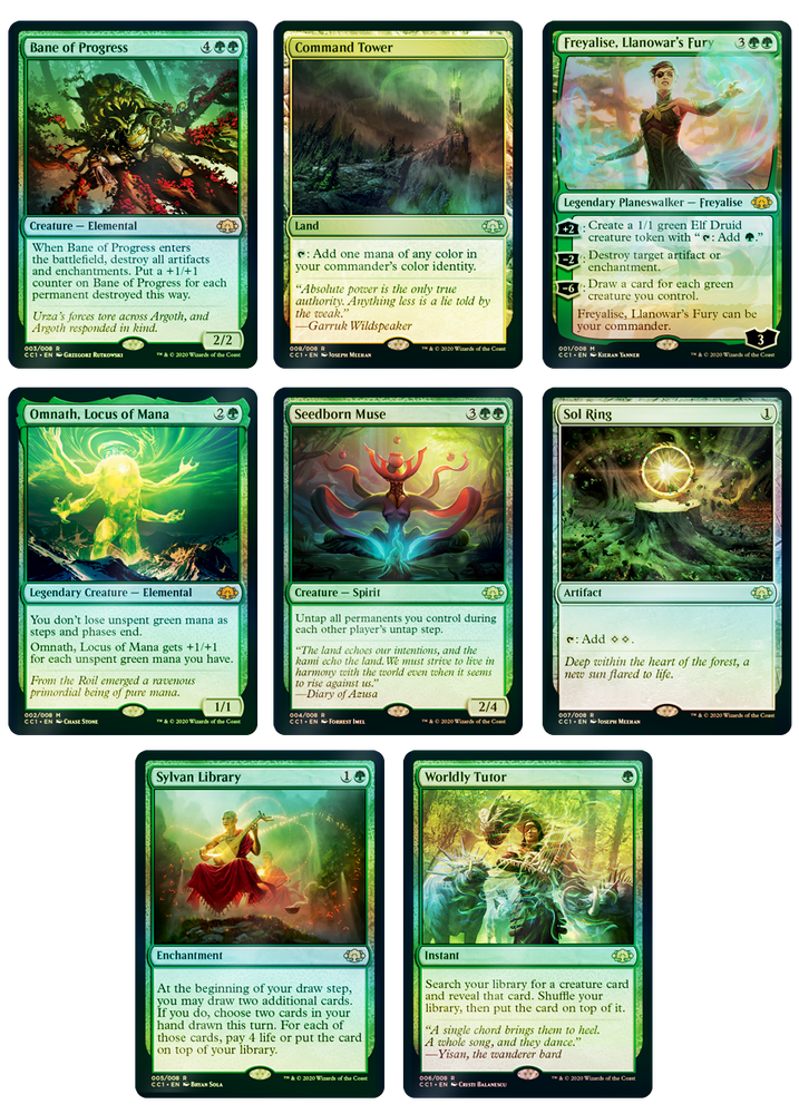 Commander Collection: Green - Premium