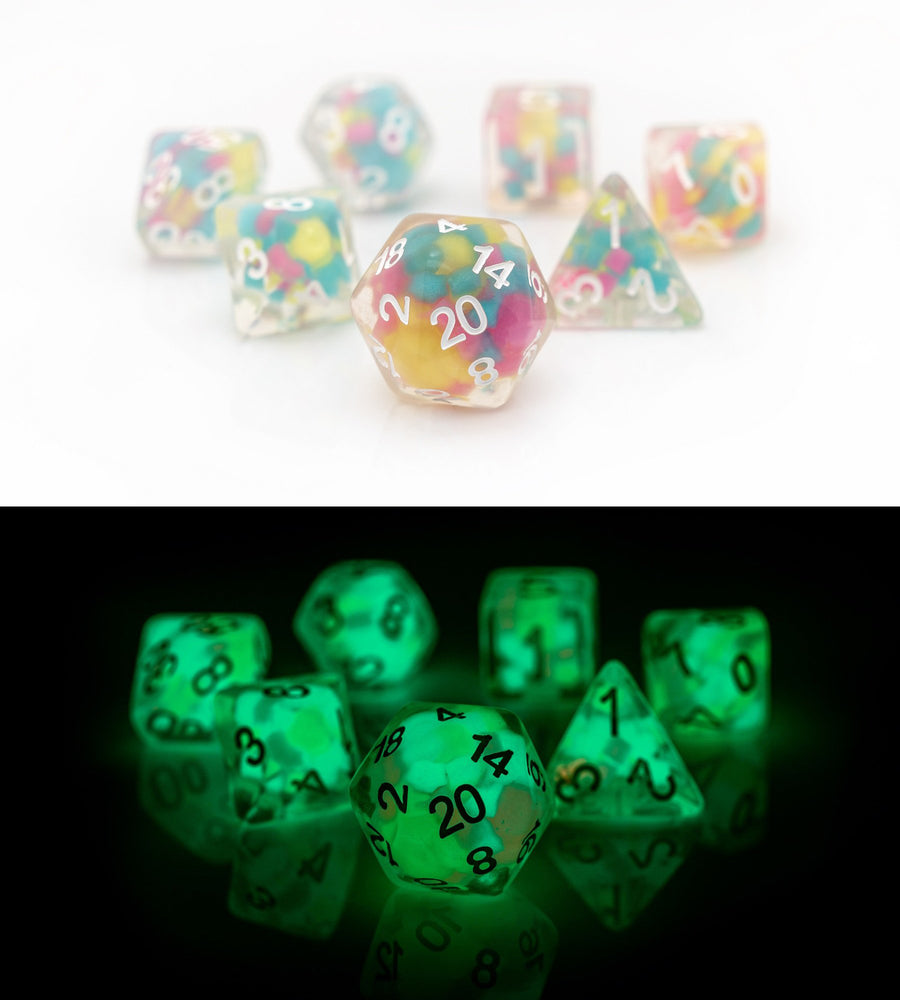 Sirius Polyhedral Dice Set 7ct with bonus D20