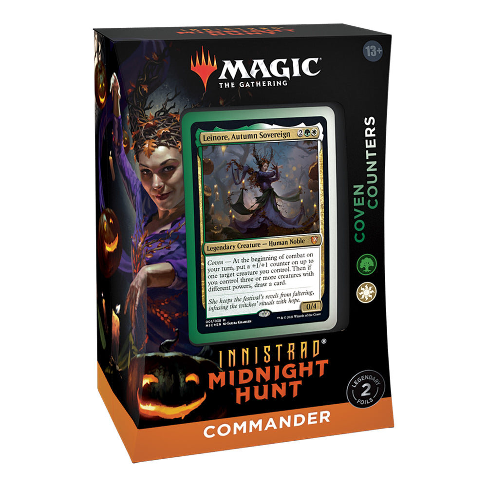 midnight hunt mtg commander decks Innistrad: Midnight Hunt Commander Deck