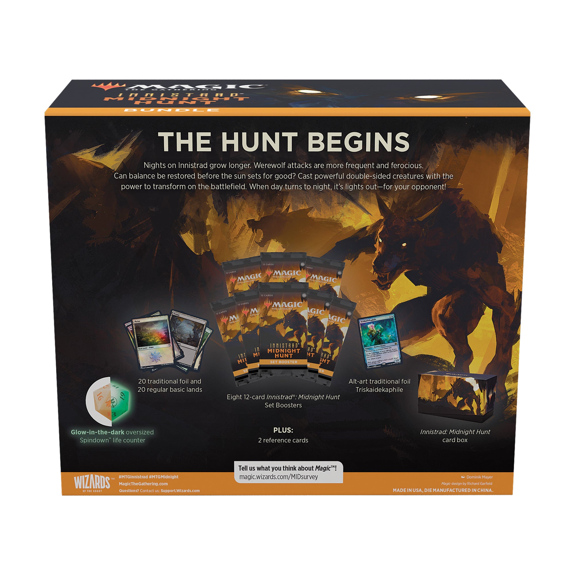 set booster box midnight hunt Innistrad: Midnight Hunt Bundle