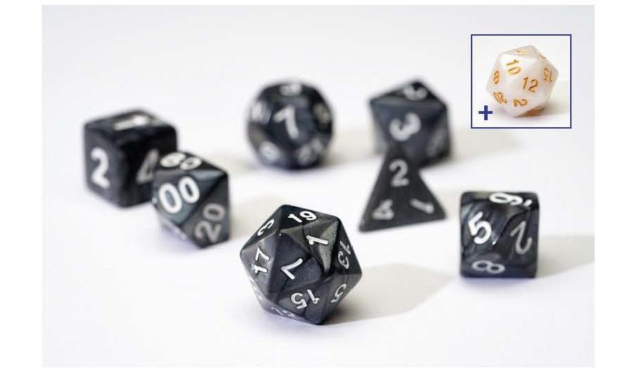 Sirius Polyhedral Dice Set 7ct with bonus D20