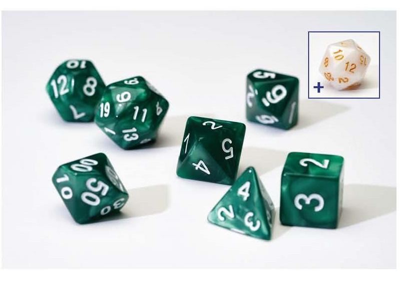 Sirius Polyhedral Dice Set 7ct with bonus D20