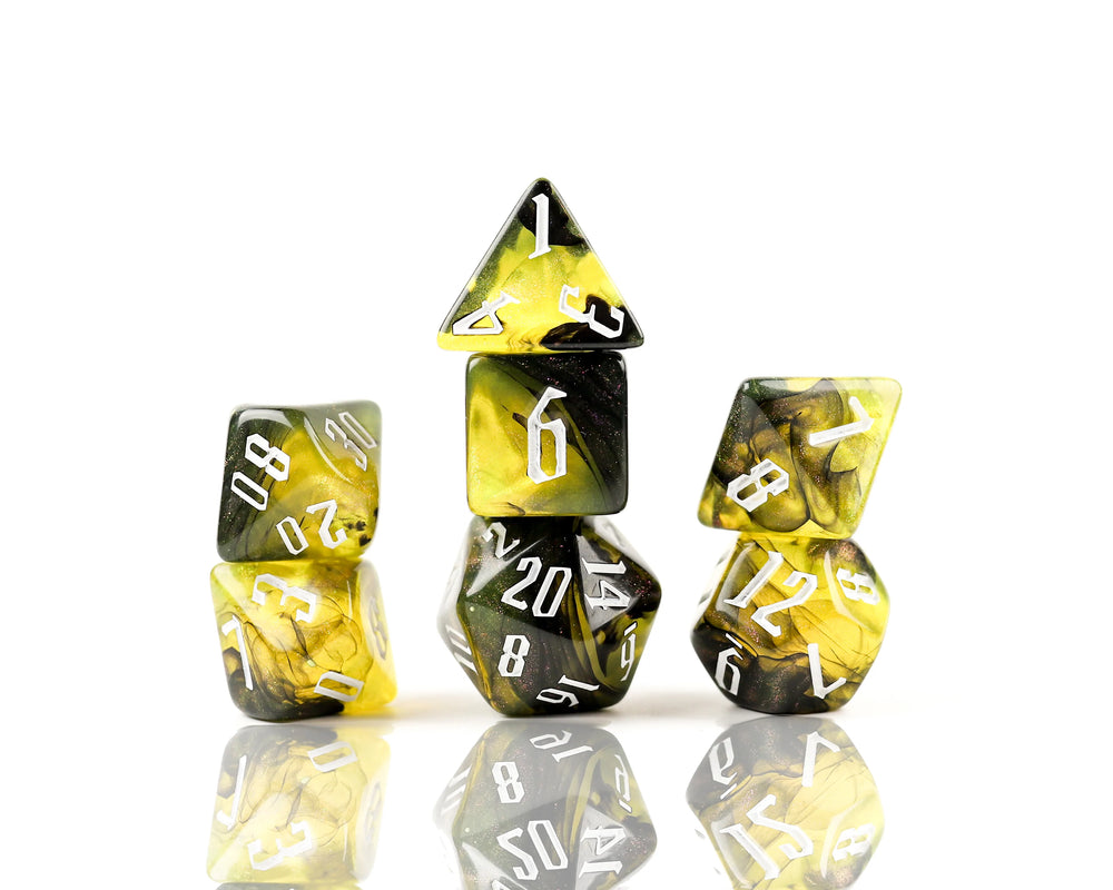 Sirius Polyhedral Dice Set 7ct with bonus D20
