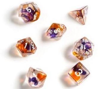 Sirius Polyhedral Dice Set 7ct with bonus D20