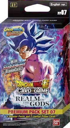DBS Realm of the Gods Premium Pack Set 07